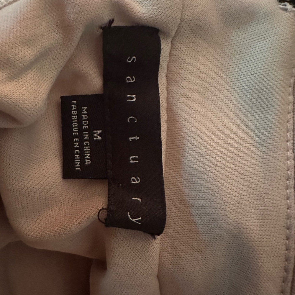 Sanctuary Champagne Color Sequence Top Size Medium - image 7